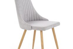 K285 krzesło tapicerowane z wysokim oparciem w kilku kolorach 6