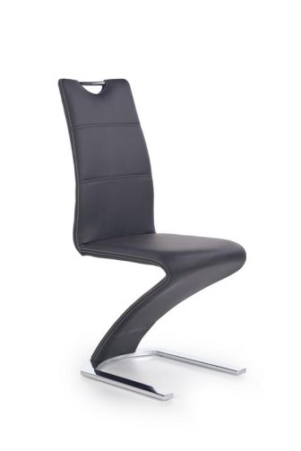 K291 krzesło w ekoskóra białe lub czarne na modnej podstawie 97
