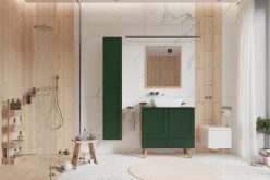 LORETTO - nowoczesne meble łazienkowe granatowe, zielone, białe lub szare 3