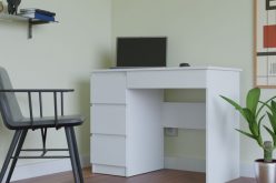 MONSON - biurko komputerowe na laptopa z szufladami 2