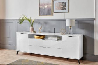 Szafki RTV długie COSMO 2SZ - 220 cm - 2 kolory do wyboru 3