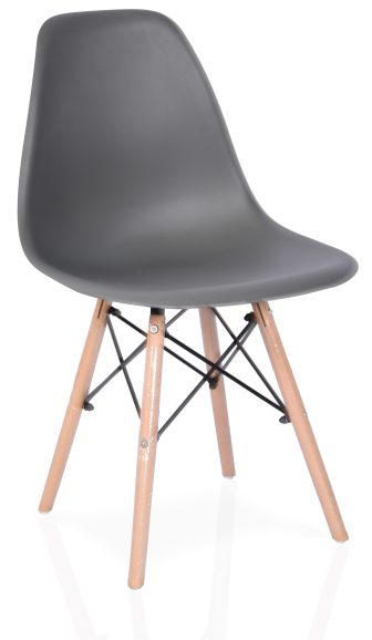4x Krzesło w stylu skandynawskim kcf 1 Szare 10
