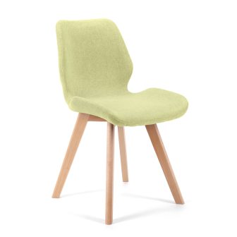 4x krzesło tapicerowane materiałowe k159 Zielone 8