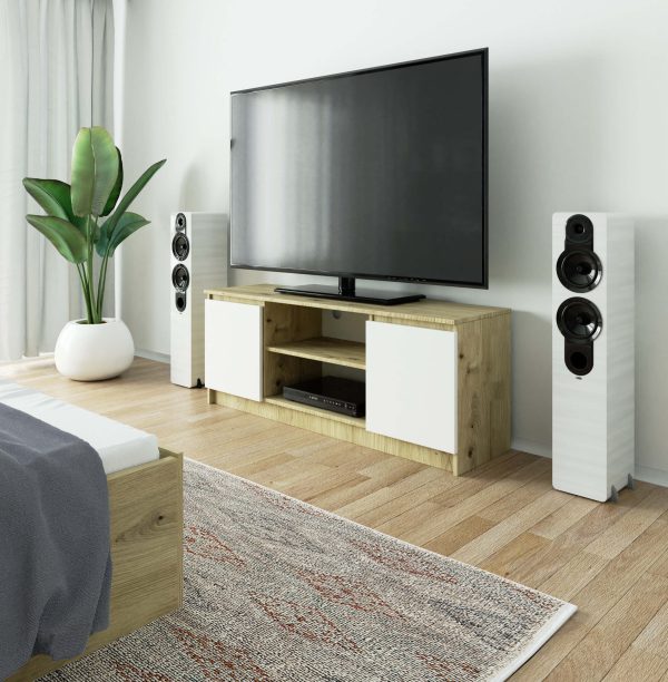 Szafki RTV 140 cm PARIS - piękne kolory do wyboru 3