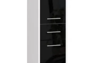 Niska szafka łazienkowa 30 cm 2DRZ1SZ VEGA połysk 1