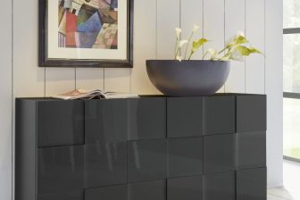 Komoda 180 cm z pięknym wzorem KWADRO 3D - duży wybór kolorów 143