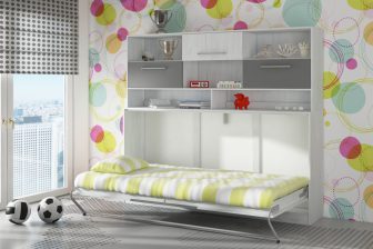 ROBCIO - półkotapczan - łóżko w szafie z nadstawką - kolory 13