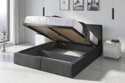 Tapicerowane łóżko komplet - kilka kolorów - HAVANA 140 12