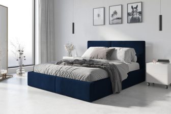 Tapicerowane łóżko komplet - kilka kolorów - HAVANA 140 66
