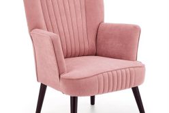 Miękki fotel wypoczynkowy z wysokim oparciem DELGAD - modne kolory 4