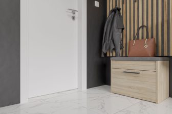 Mała szafka na buty z siedziskiem tapicerowanym MARSYLIA MINI - wybór kolorów 11