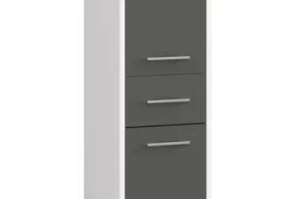 Niska szafka łazienkowa 30 cm VEGA 2DRZ1SZ różne kolory 4