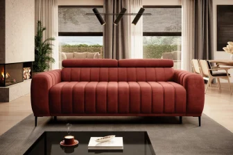 Kanapa z łóżkiem - łóżko kanapa - elegancka sofa YOKO w kilku szerokościach spania 108