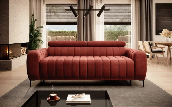 Kanapa z łóżkiem - system włoski - elegancka sofa YOKO w kilku szerokościach spania 1