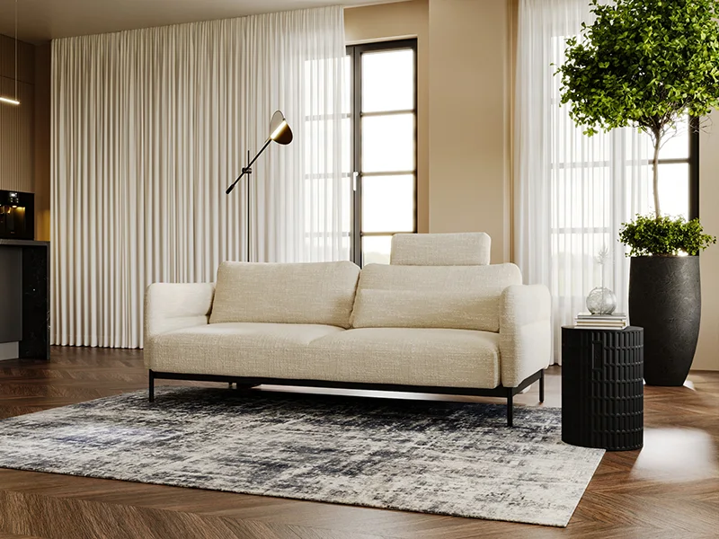 Mała sofa rozkładana