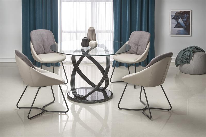 Stół okrągły z krzesłami - 30 modeli, dzięki którym stworzysz niepowtarzalną jadalnię 58