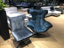 Obrotowy fotel nowoczesny SENEO - duży wybór pięknych tkanin 3