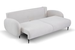 Kanapa sofa PRL z zaokrąglonymi bokami rozkładana SEMPRO 10