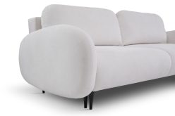 Kanapa sofa PRL z zaokrąglonymi bokami rozkładana SEMPRO 5