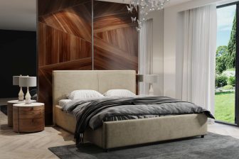 Łóżko sypialniane tapicerowane 140cm/160cm/180cm INDIANA 63