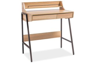 Małe biurko 90 cm z nadstawką B168 78