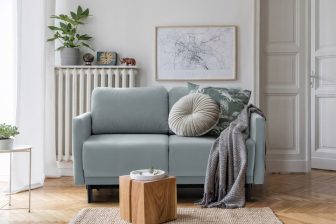 Mini sofa 2-osobowa rozkładana ARKADIA 108