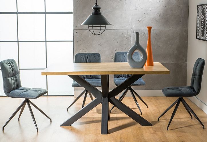 Stół pająk - inspiracja do stylu industrialnego. Propozycje 30 najpiękniejszych stołów i gotowe aranżacje. 56