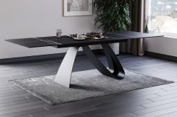 Czarny stół rozkładany 160-240cm DORANO 5