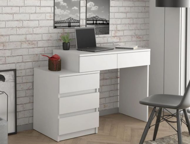 Biurko 90 cm - 20 propozycji na najmodniejsze małe biurka do pracy i do nauki 21