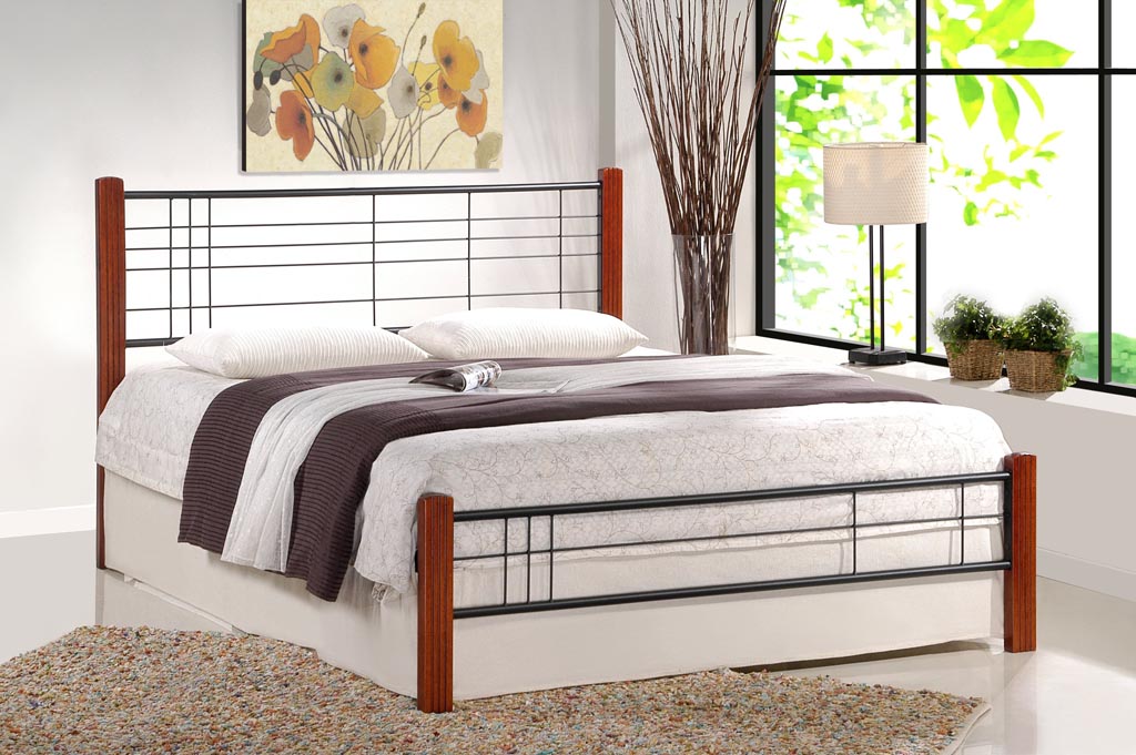Łóżka metalowe - 10 najpiękniejszych propozycji do Twojej wymarzonej sypialni 30
