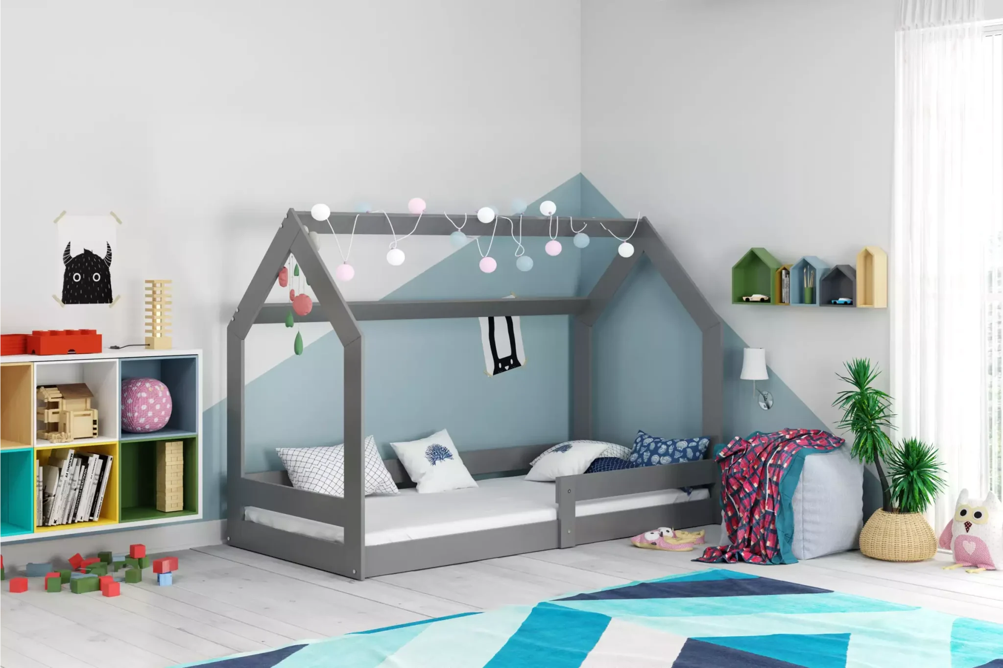 Łóżko domek - 15 propozycji modeli do pokoju marzeń Twojego dziecka 23