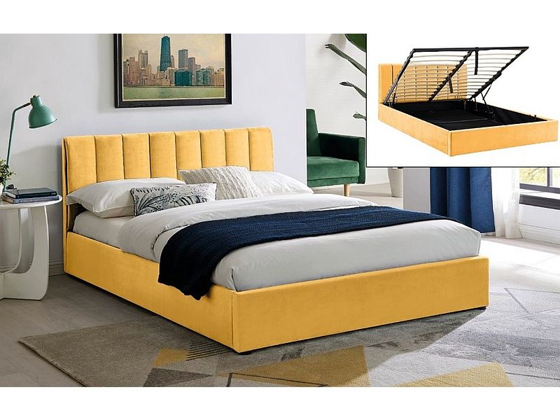 Łóżka tapicerowane 160x200 - ranking najpiękniejszych modeli do Twojej sypialni marzeń 46
