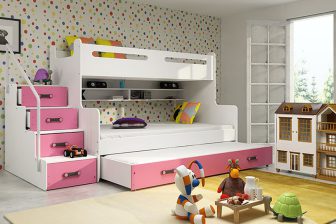 Łóżko piętrowe dla dziewczynki – 10 propozycji dla małej księżniczki 20