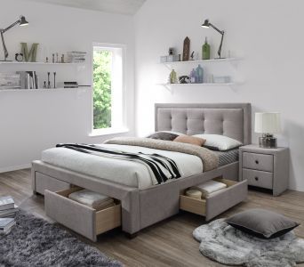 Łóżka 160x200 z pojemnikiem - zobacz najpiękniejsze modele do Twojej sypialni marzeń 42