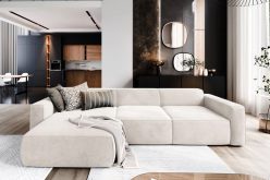 Modułowa kanapa narożna w stylu włoskim LUCIANO L4 8
