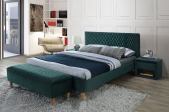 Bardzo duże łóżko podwójne 180x200 LAZURO 180 54