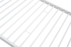 Łóżko piętrowe metalowe 90x200 z możliwością zamiany na dwa łóżka stojące BOLO 19