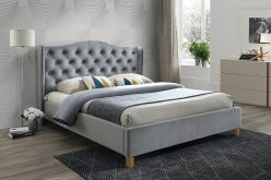Łóżko pikowane 160x200 tapicerowane - kilka kolorów ARSEN 160 8