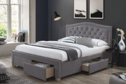 Łóżko w stylu glamour 160x200 ELECTRO 160 2