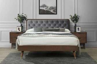 Łóżko z litego drewna 160x200 CASTIO 89