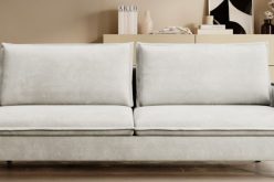 Mini sofa z funkcją spania i wąskimi bokami BECKY 8