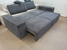 Sofa sztruksowa z funkcją spania FAKRO 15
