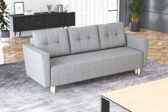 Sofa w stylu skandynawskim rozkładana SWEDERN 2 95