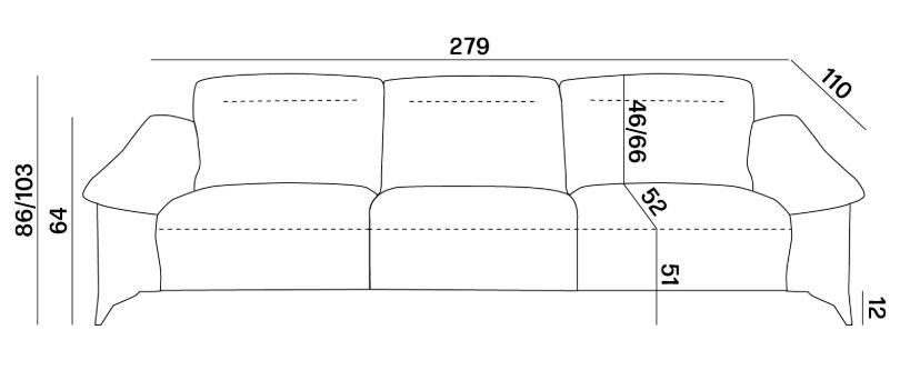 Kanapa relaks elektryczna GRECO 16 Kanapa relaks elektryczna GRECO 11