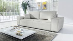 Sofa sztruksowa z funkcją spania FAKRO 1