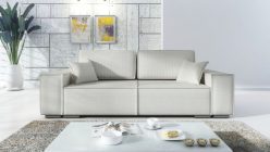 Sofa sztruksowa z funkcją spania FAKRO 2