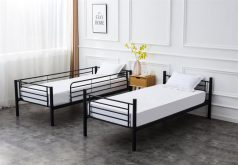 Łóżko piętrowe dla dorosłych BANKSY białe lub czarne 90cm 5