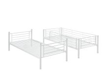 Łóżko piętrowe dla dorosłych BANKSY białe lub czarne 90cm 8
