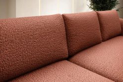 Narożna sofa vintage z funkcją spania PUZO 6