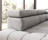 Nowoczesna sofa rogowa 5 osobowa elektryczna CASO 3